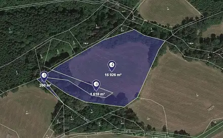Prodej louky 23 579 m², Rudník, okres Trutnov
