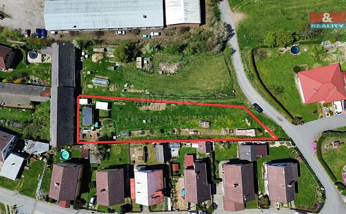 Prodej stavebního pozemku 1 496 m², Puklice, okres Jihlava
