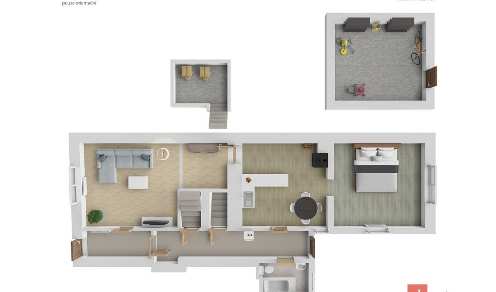 Prodej domu 91 m² s pozemkem 255 m², Nechanice – náhled fotky 18