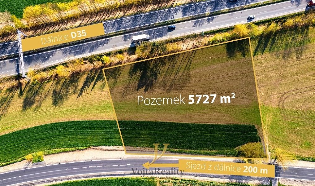 Prodej komerčního pozemku 5 727 m², Litovel – náhled fotky 2