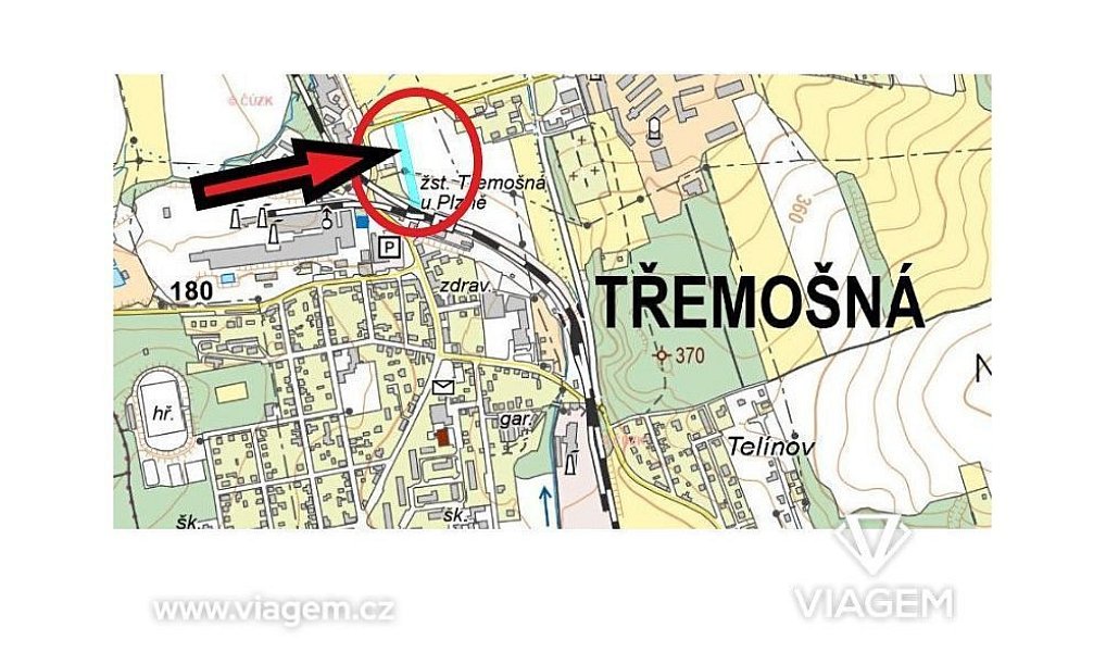 Prodej pozemku 450 m², Třemošná – náhled fotky 4