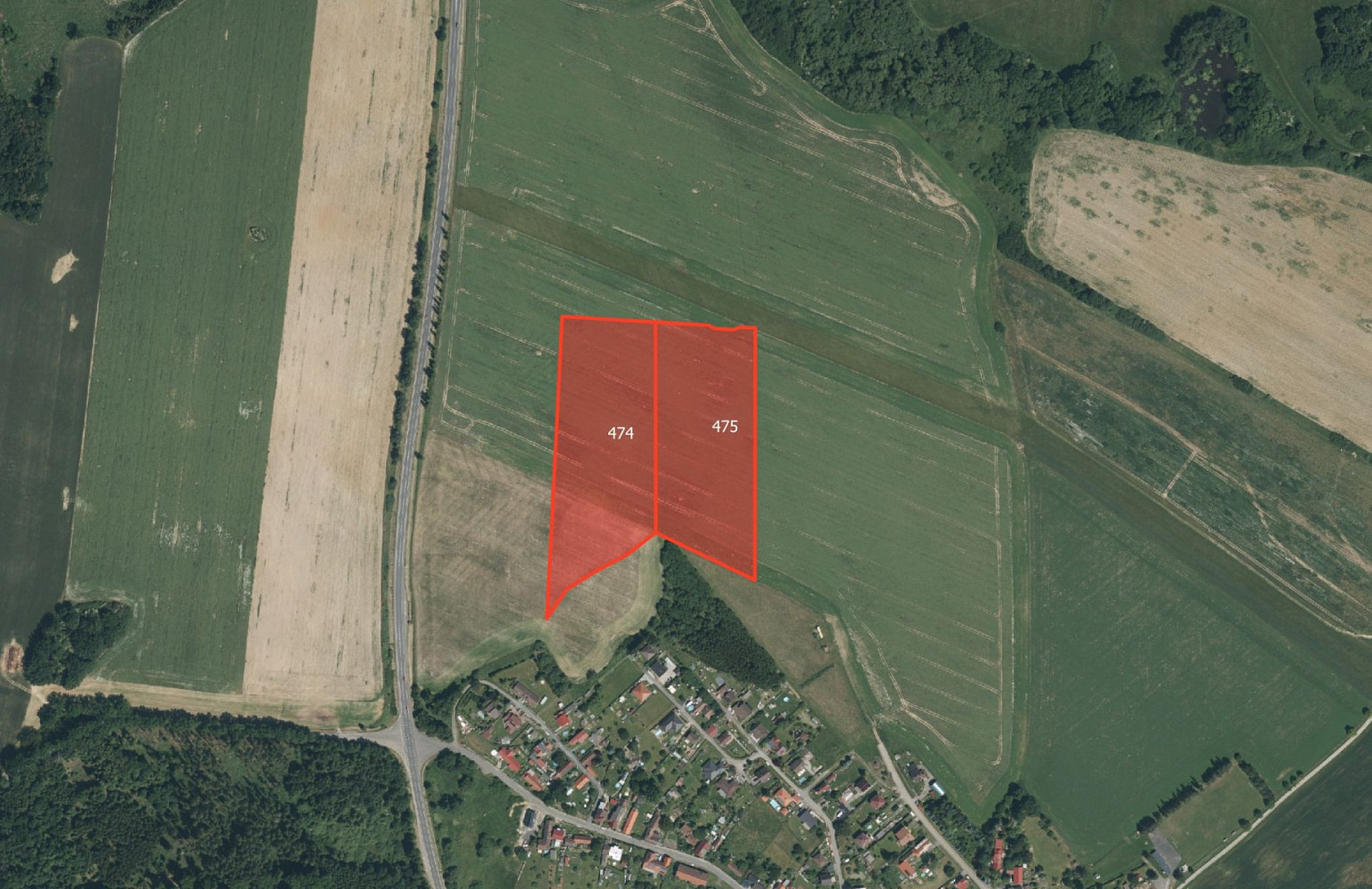 Prodej pole 32 099 m²