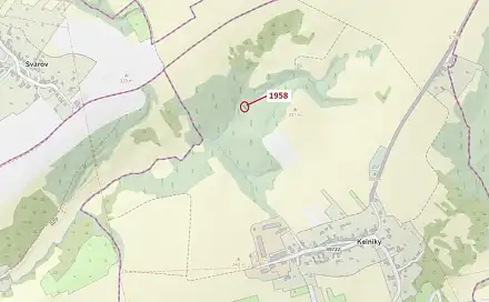 Dražba pozemku 99 m², Kelníky