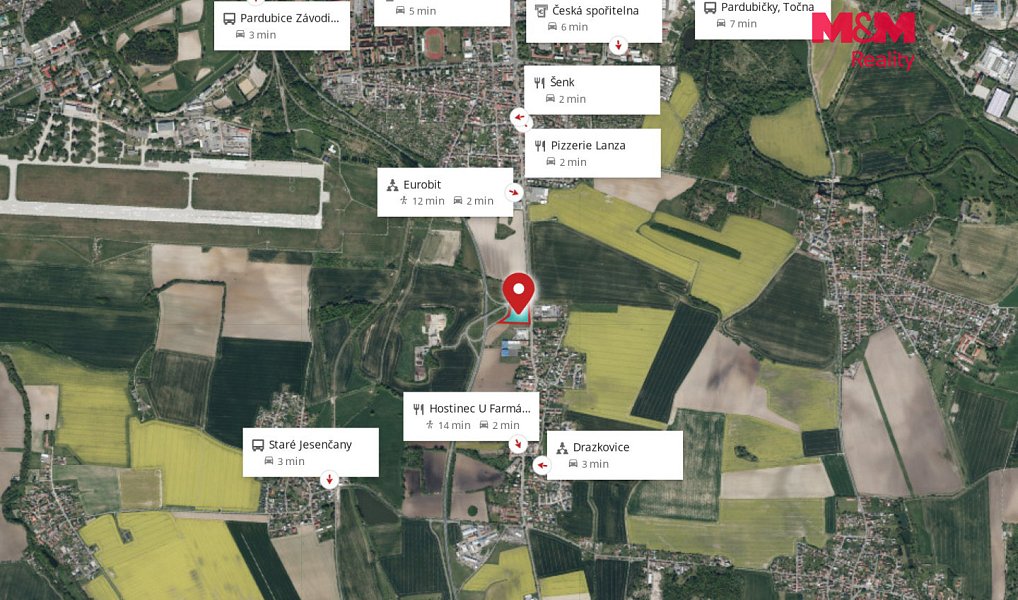 Prodej komerčního pozemku 13 602 m², Pardubice – náhled fotky 11