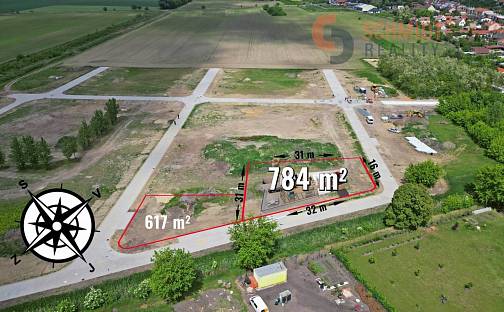 Prodej stavebního pozemku 784 m², Březí, okres Břeclav