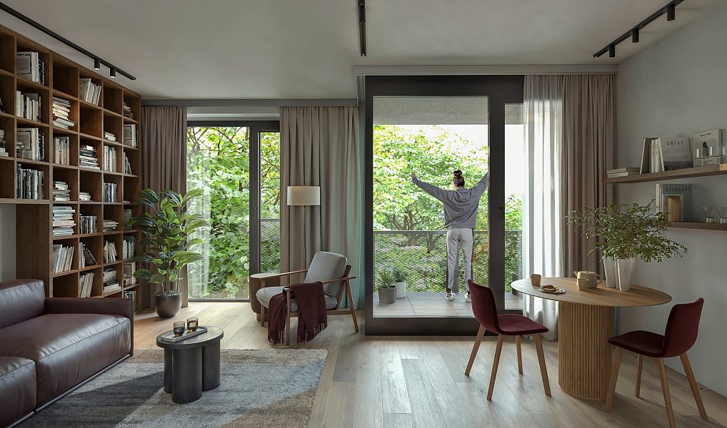 Prodej bytu 1+kk 42 m², Praha – náhled fotky 5