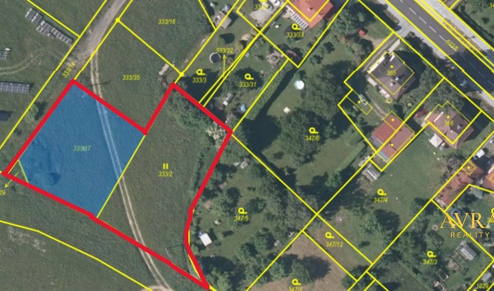 Prodej stavebního pozemku 2 460 m², Velká Hleďsebe – náhled fotky 2