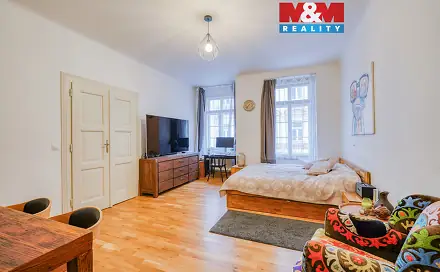 Prodej bytu 2+kk 89 m², Ve Smečkách, Praha 1 - Nové Město