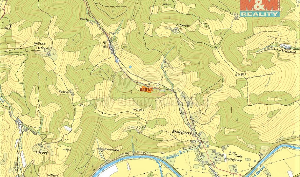 Prodej lesa 4 913 m², Huslenky – náhled fotky 9