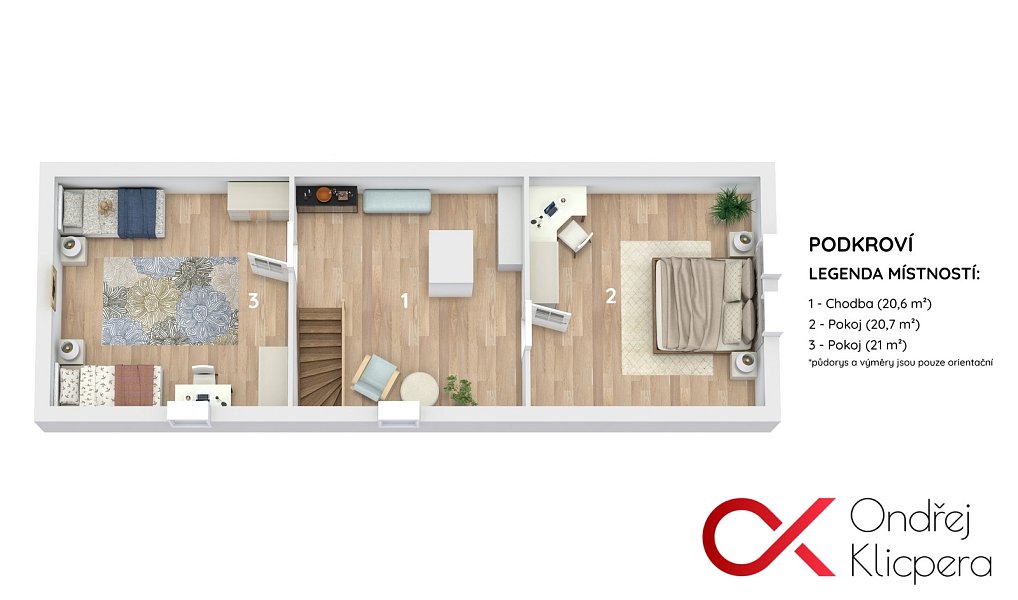 Prodej chaty/chalupy 120 m² s pozemkem 1 203 m², Jičíněves – náhled fotky 3