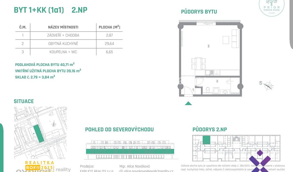 Prodej bytu 1+kk 41 m², Kroměříž – náhled fotky 12