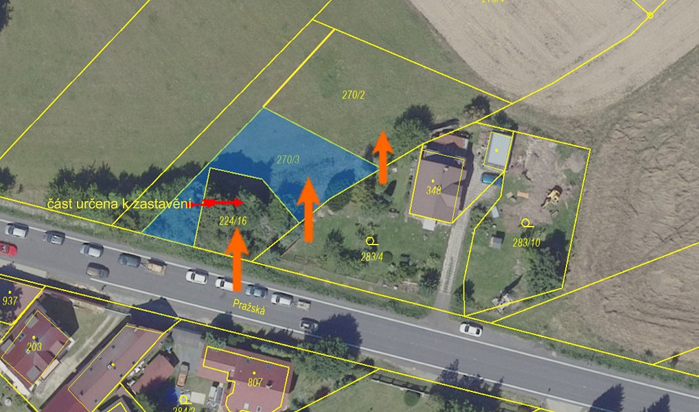 Prodej stavebního pozemku 1 706 m², Vyžlovka – náhled fotky 9