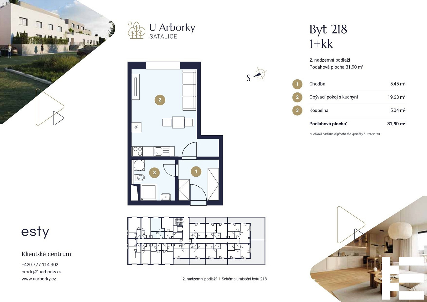 Prodej bytu 1+kk 32 m² – fotografie 5