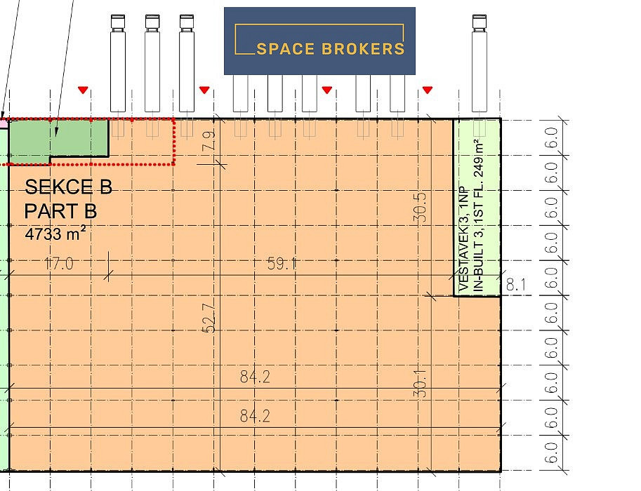 Pronájem skladovacích prostor 4 733 m² – fotografie 4