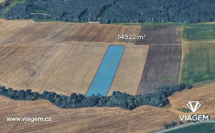 Prodej pole 6 395 m², Osvračín, okres Domažlice