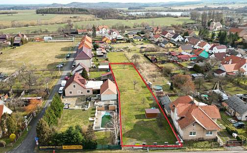 Prodej stavebního pozemku 1 542 m², Blatno, okres Louny