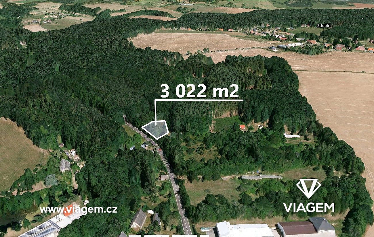 Zahrada 3 022 m², Podíl 67 % o výměře 2 015 m² – pohled 3