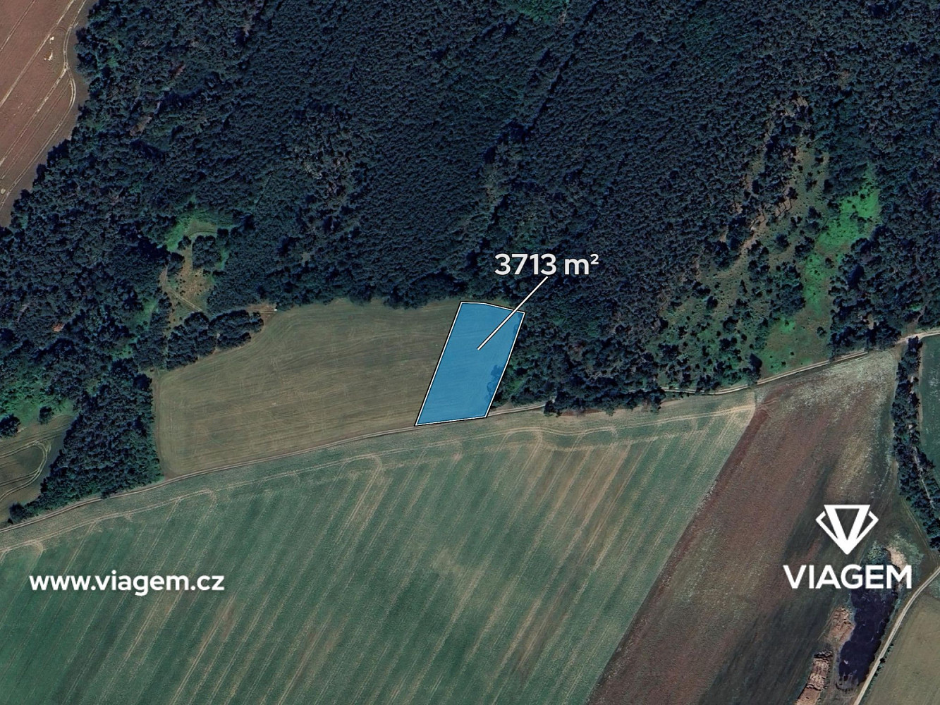 Prodej pole 3 713 m² – fotografie 2