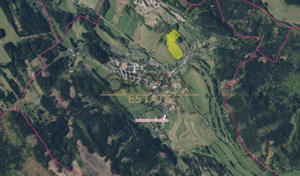 Prodej pole 20 692 m², Radvanice – náhled fotky 2