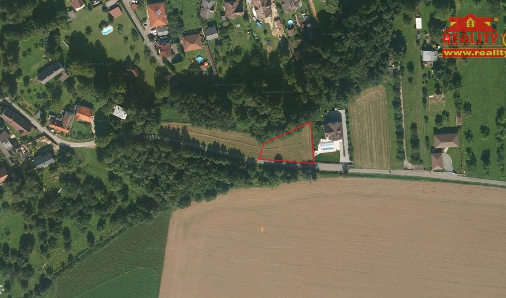 Prodej stavebního pozemku 1 221 m², Chvalkovice – náhled fotky 6