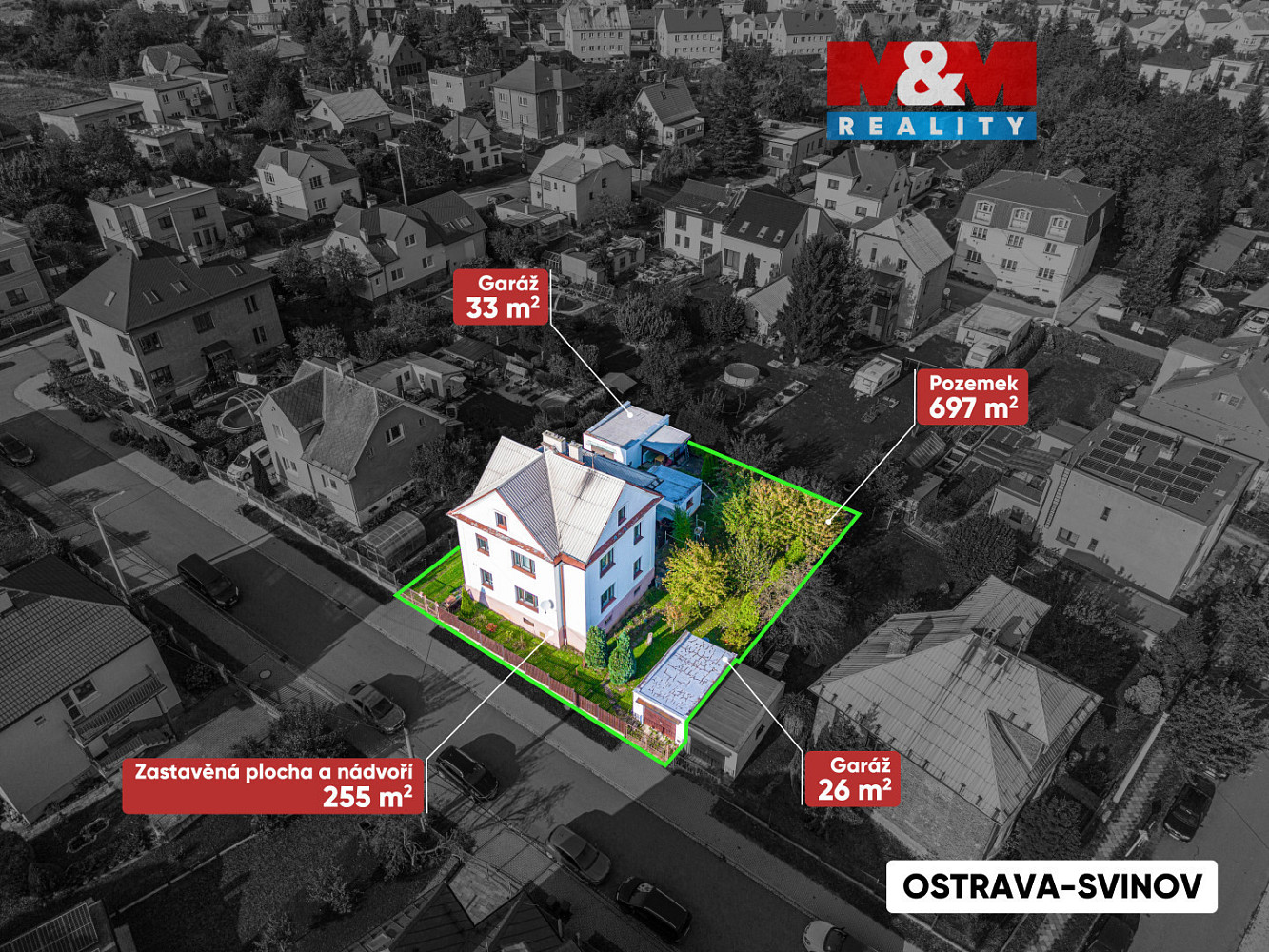 10 rooms, 350.0 m² in Ostrava