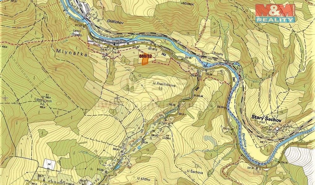 Prodej louky 2 833 m², Valkeřice – náhled fotky 2