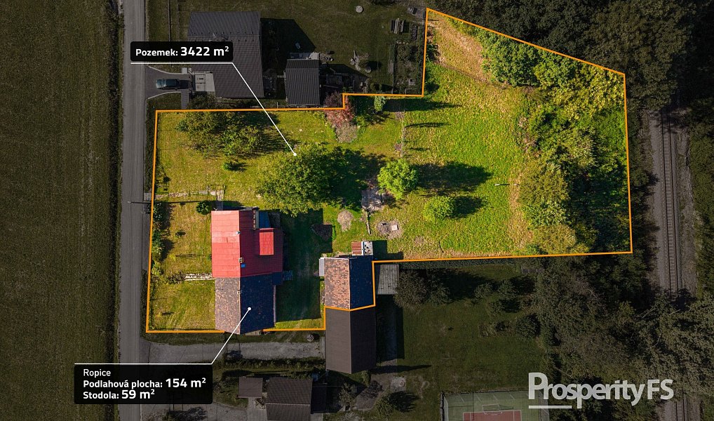 Prodej domu 180 m² s pozemkem 3 422 m², Ropice – náhled fotky 4
