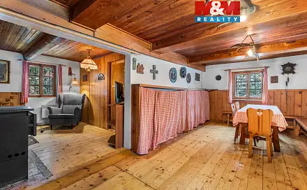 Prodej domu 185 m² s pozemkem 8 995 m², Nový Svět, Jablonec nad Nisou - Proseč nad Nisou