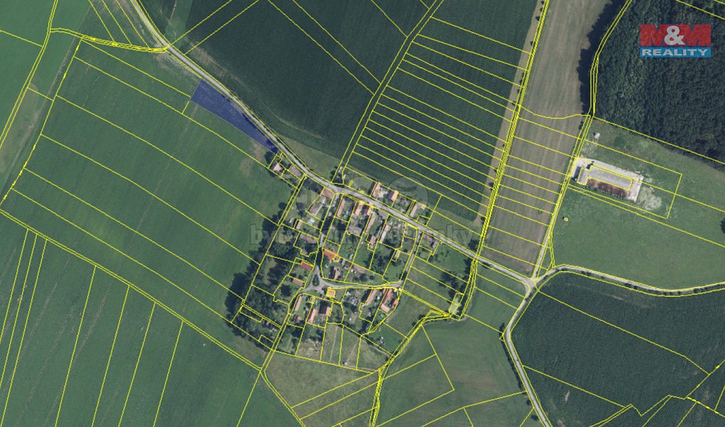 Prodej pole 3 474 m², Petrovice – náhled fotky 3