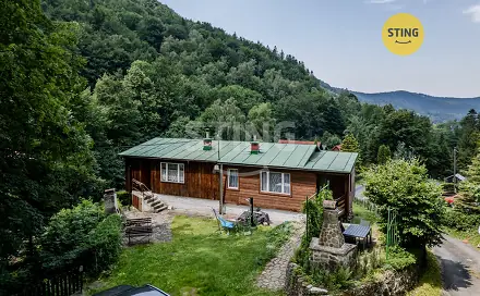 Prodej chaty/chalupy 48 m² s pozemkem 398 m², Řeka, okres Frýdek-Místek