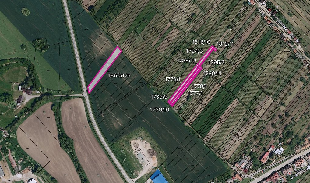 Prodej pozemku, 13951 m², Hodonín, Nový Poddvorov