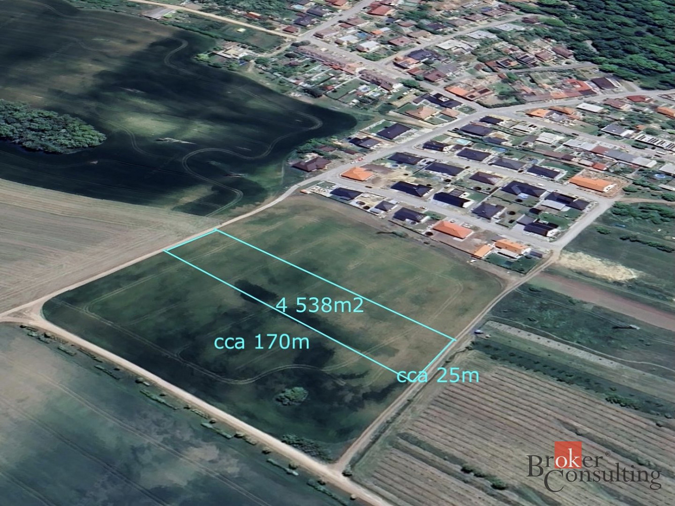 Prodej stavebního pozemku 4 538 m²
