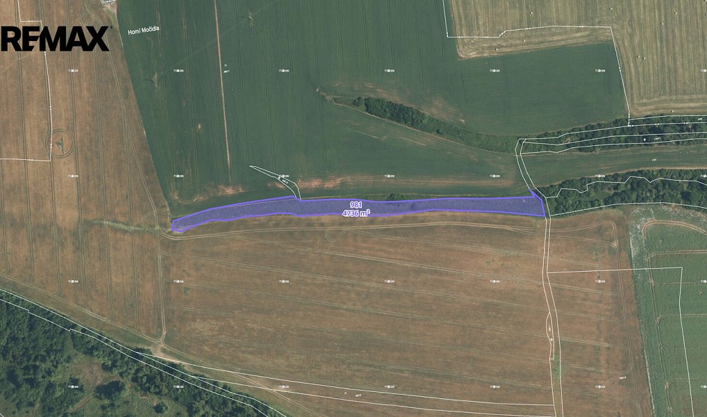 Prodej pole 4 736 m², Stříbro – fotka 1 z 4
