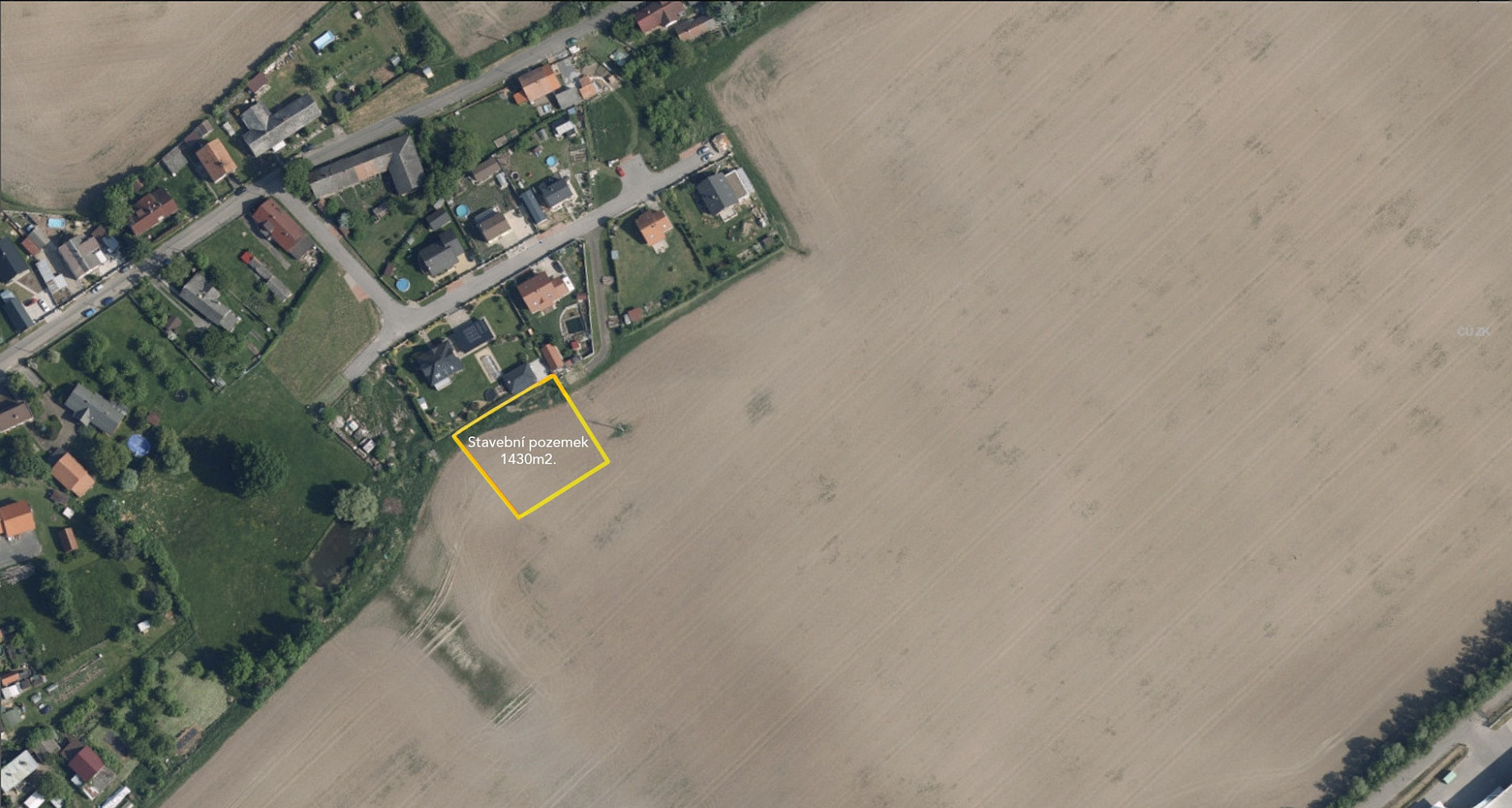 Prodej stavebního pozemku 1 430 m² — photo 2
