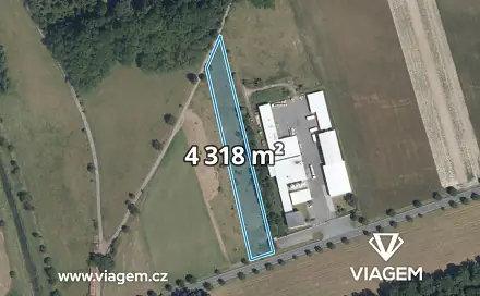 Prodej stavebního pozemku 2 878 m², Nymburk
