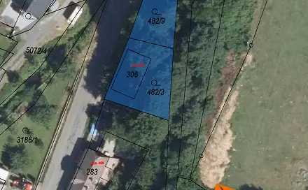 Prodej pozemku 313 m², Krouna, okres Chrudim
