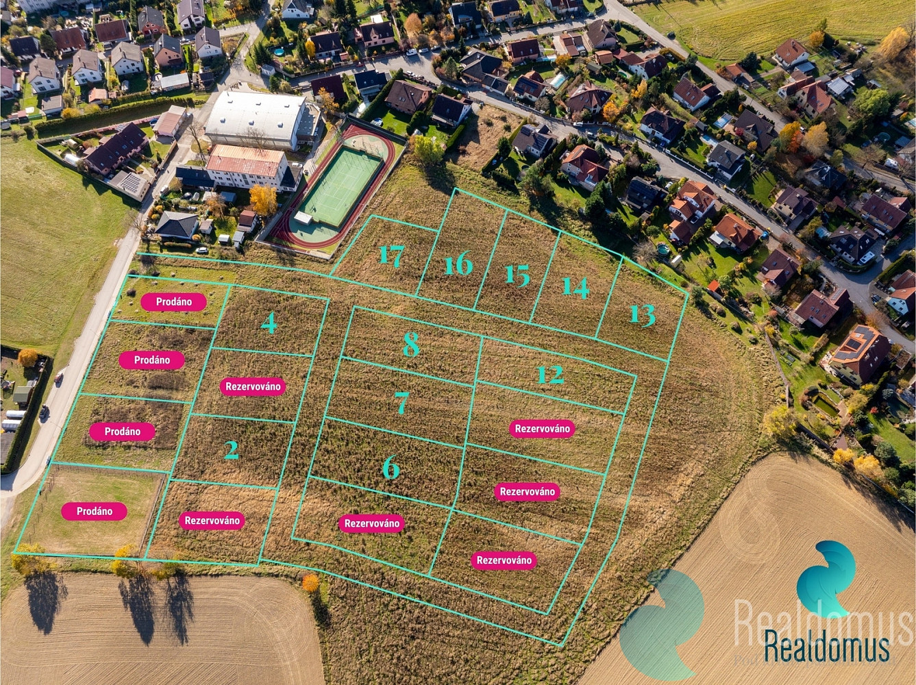 Prodej stavebního pozemku 1 003 m²