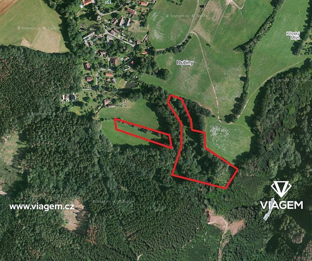 Prodej louky 2 042 m²