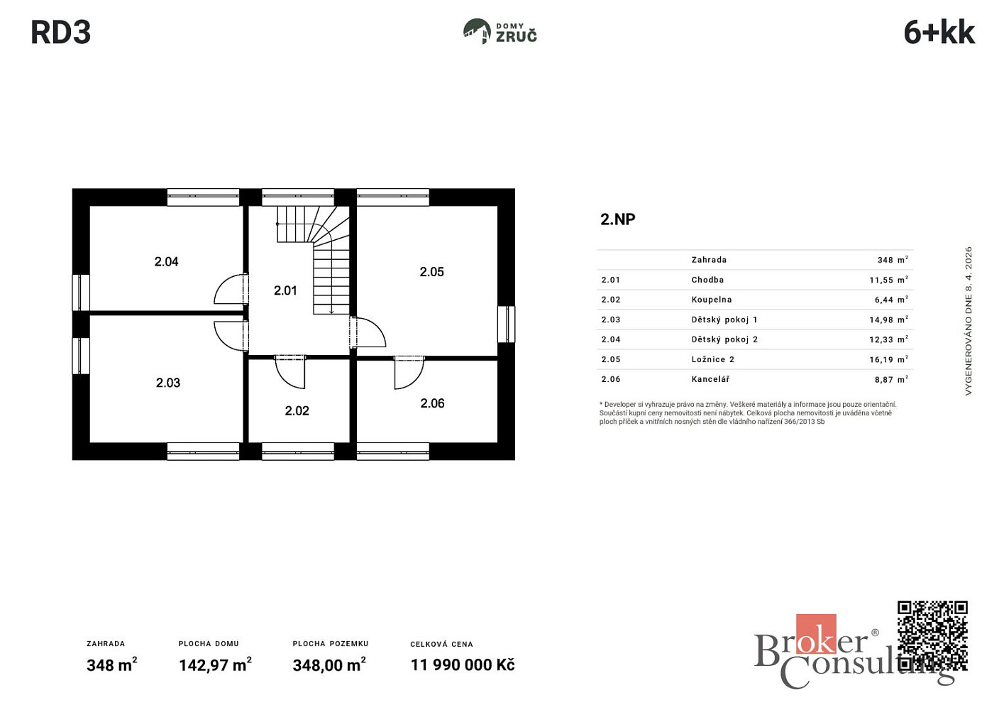 Prodej domu 143 m² s pozemkem 348 m² – fotografie 3