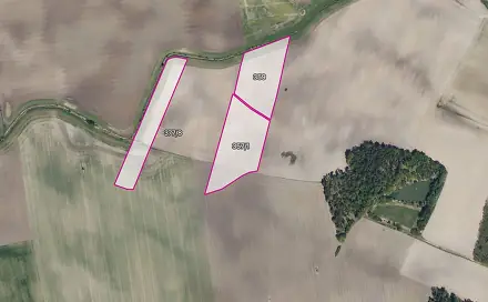 Prodej pole 14 607 m², Býšť, okres Pardubice
