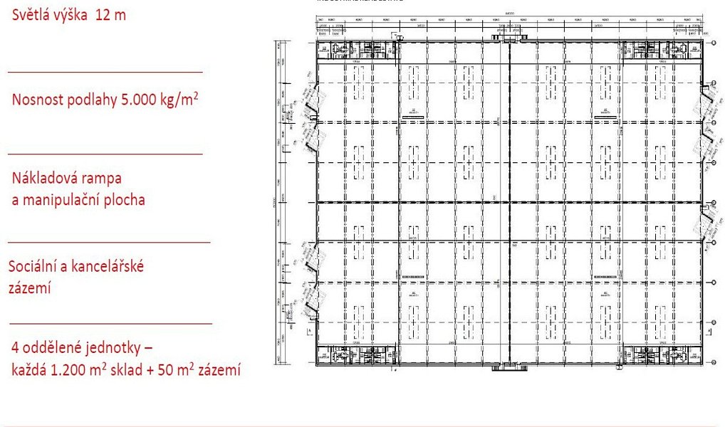 Pronájem skladovacích prostor 1 000 m², Kožichovice – náhled fotky 9