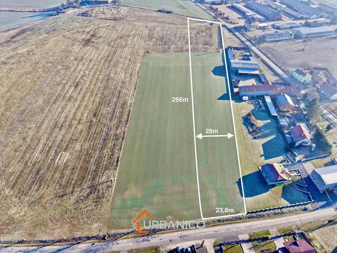 Prodej stavebního pozemku 5 428 m² – fotografie 2
