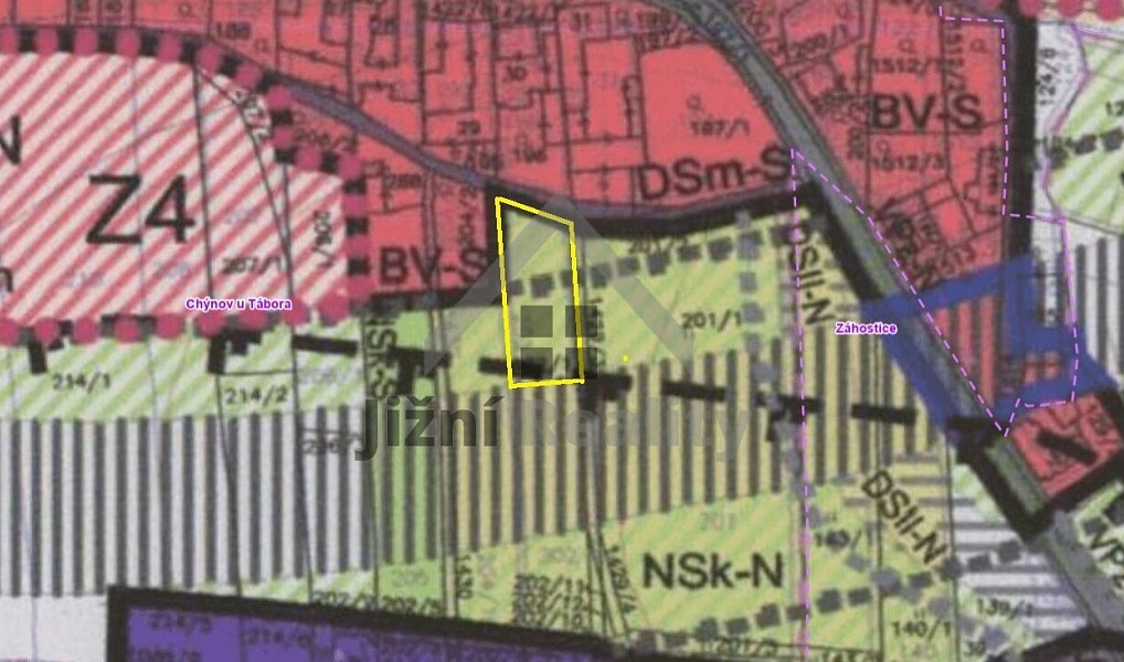 Prodej zahrady 1 274 m², Chýnov – náhled fotky 5