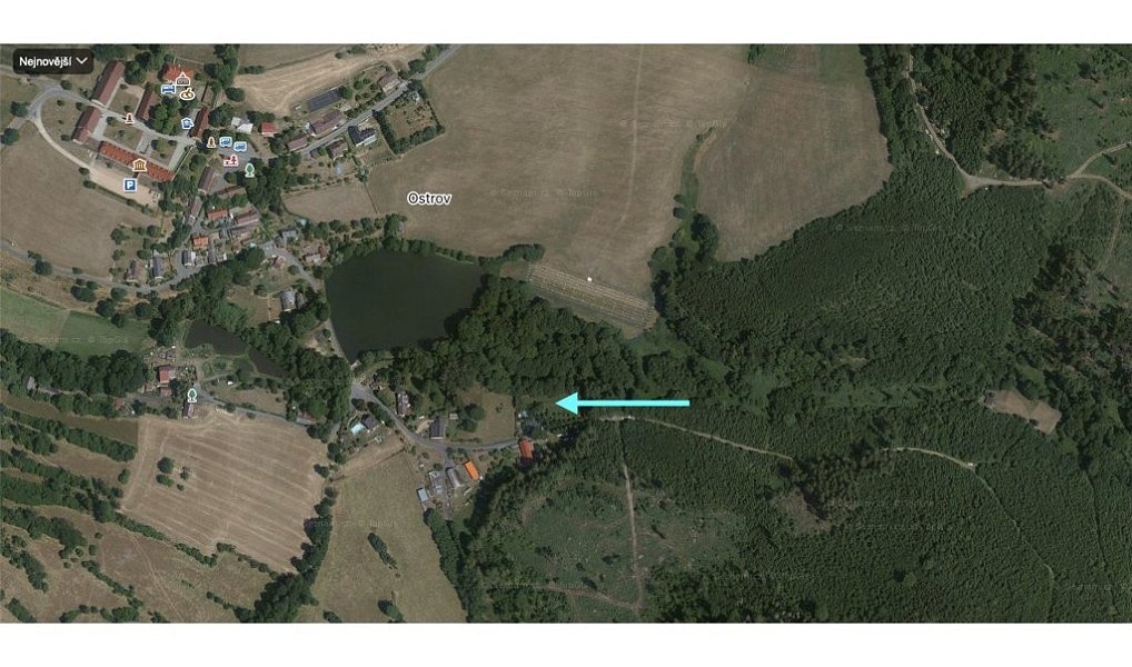 Prodej stavebního pozemku 1 832 m², Zbraslavice – náhled fotky 3