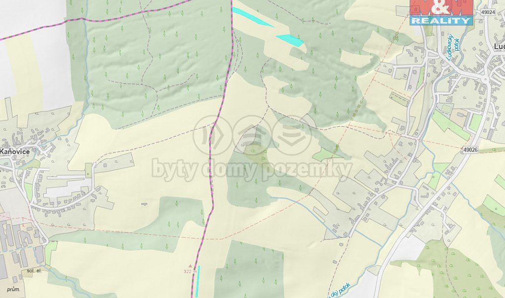 Prodej pole 6 278 m², Ludkovice – náhled fotky 3