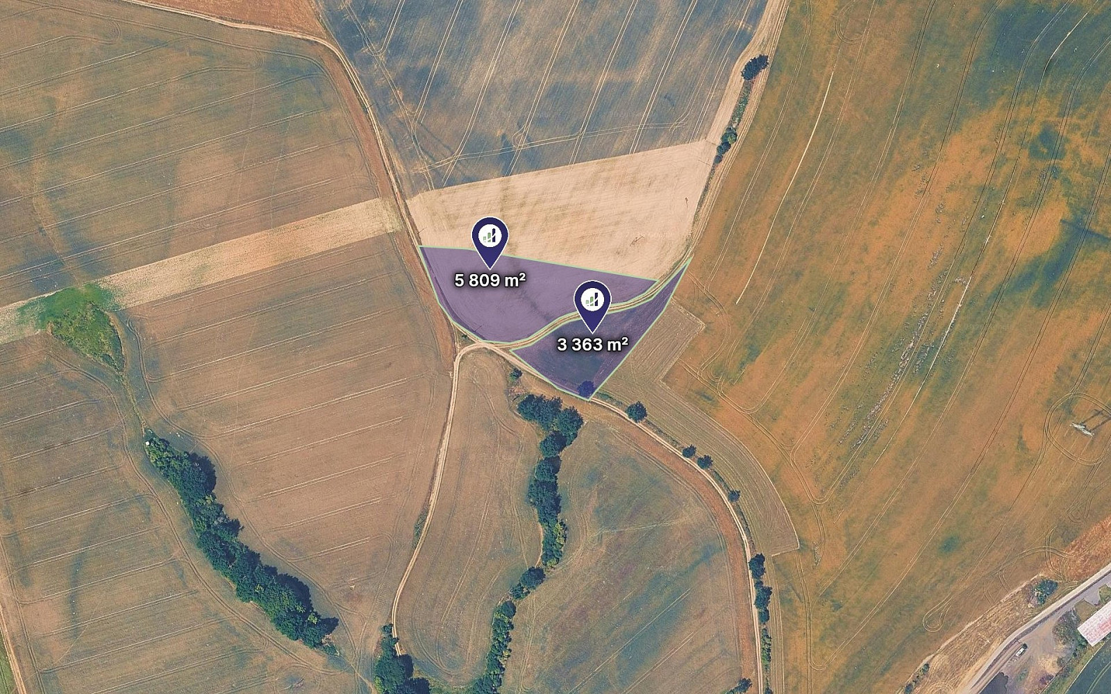 Prodej pole 9 172 m²