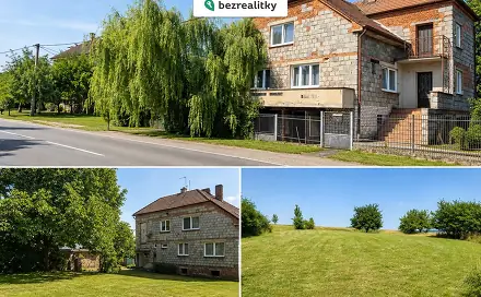 Prodej domu 200 m² s pozemkem 2 980 m², Nechanice - Staré Nechanice, okres Hradec Králové