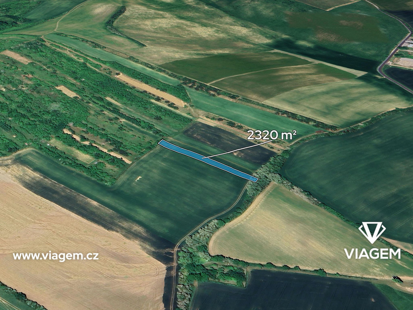Prodej pole 1 160 m²