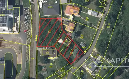 Prodej stavebního pozemku 1 247 m², Kolonie, Dubí - Pozorka, okres Teplice