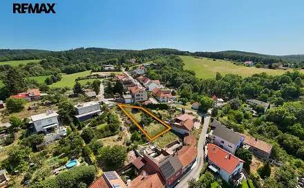 Prodej stavebního pozemku 451 m², Jinačovice, okres Brno-venkov